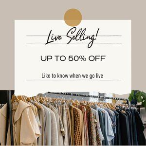 Like to know when we go live!